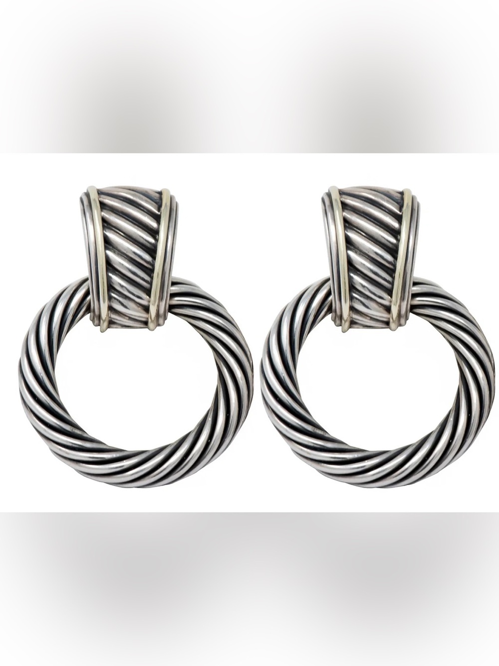 David Yurman Door Knocker Earrings